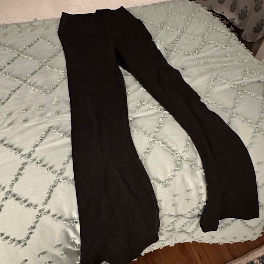 Aerie Black Flare Leggings
